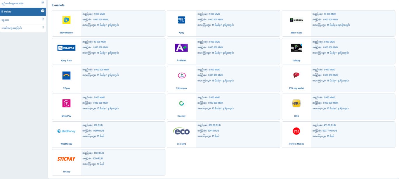 1xBet ငွေထုတ်နည်း